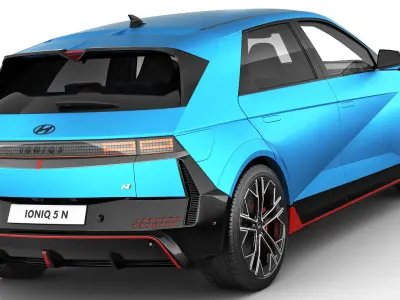 Hyundai Ioniq 5 N 2024 3D model