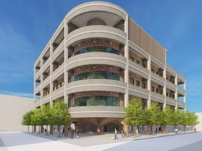 Office Building 3D model