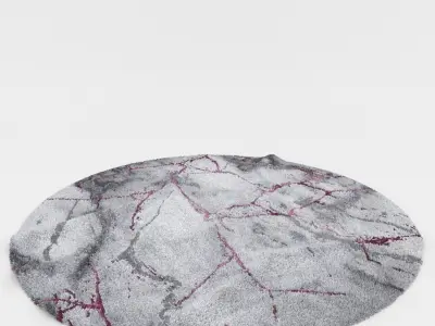 Rugs No 3 Low-poly 3D model