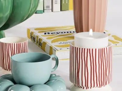 Decorative set-H60 3D model