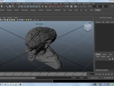 Super Alien Free 3D model