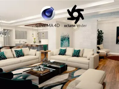 Full Luxury Condo Interior 3D model