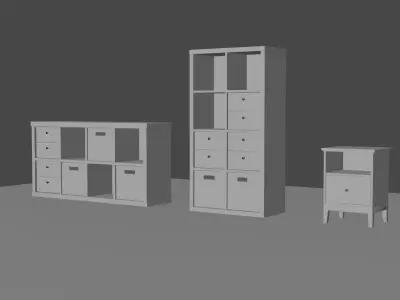 Ikea furniture Free 3D model