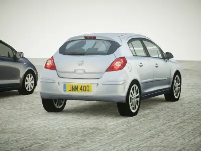 17 Low Poly 5doors collection Low-poly 3D model