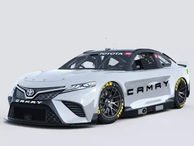 Toyota Camry Nascar Nextgen 2022 Template Update 3D model