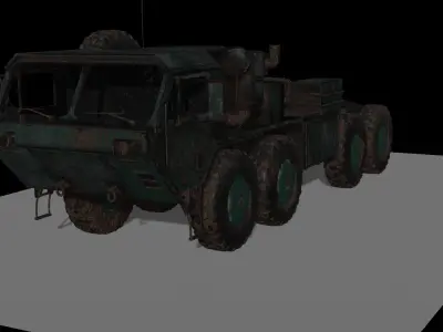 Hemtt m983 kamaz 3D model