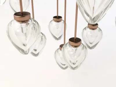 Alison Berger Chamber Chandelier 3D model