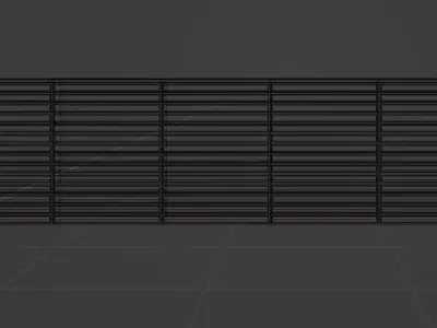 Wall Partition for your interior Low poly 4 3D model