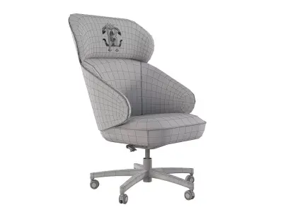 Roberto Cavalli Key West Executive Chair 3D model