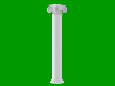 Greek Erechtheum 3D model
