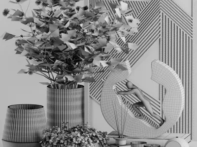 decorative set04 3D model