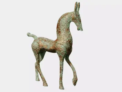 Bronze Horse 3D model