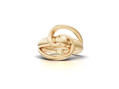 Minimal Abstract Ring 34 3D print model