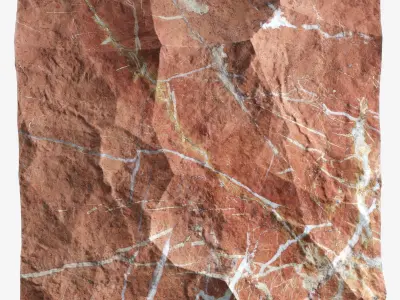 09-RockPanel marble texture 3D model