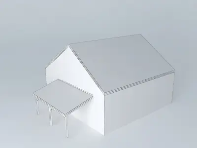 Decochalet 2016 Florent Damien Pergola Free 3D model