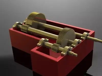My gearbox Free 3D model