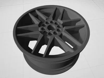 OZ Racing 1 10th scale replica racing wheel 3D print model