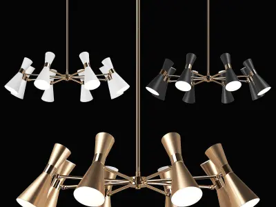 81608x Dumo Lightstar Chandelier 3D model