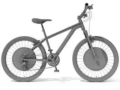 Detailed 3D Bike 3D model