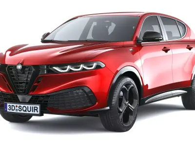 Alfa Romeo Tonale 2026 3D model
