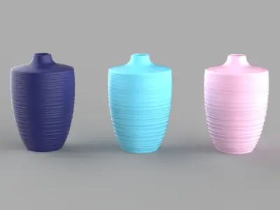 Modern REVO 1 Flower Vase  3D print model