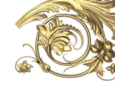  decorative pattern ready for 3D printing 3D model 326