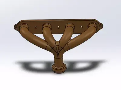 Exhaust Manifold 3D model 3D model