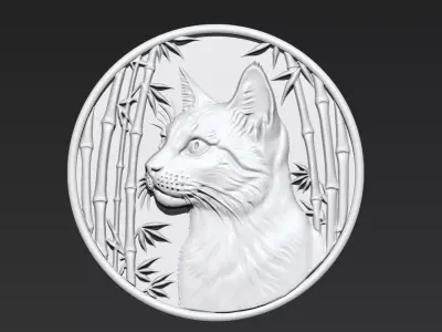 Cat A15 3D print model