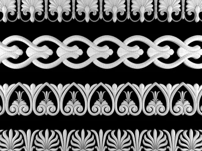 Path Ornament Pack 08 3D model