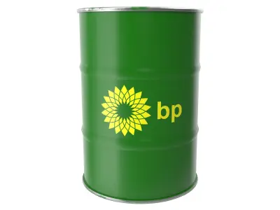 BP oil barrel 3D model