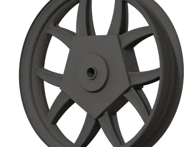 Carbon Fiber Wheel Rim 3D print model