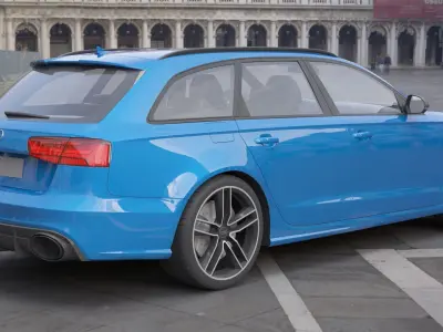 Audi RS6 3D model