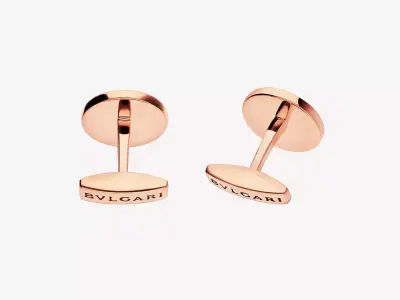 BULGARI - BVLGARI BVLGARI - CUFFLINKS 3D print model