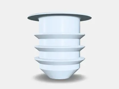 VARIERA Cover cap Low-poly 3D model