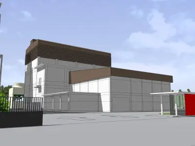 Factory layout -03 3D model