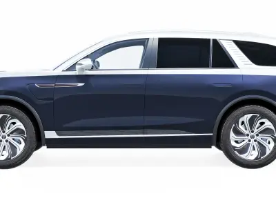 Hongqi E-HS9 3D model