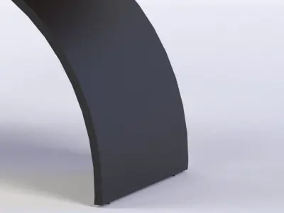 Luxury office desk  3D model