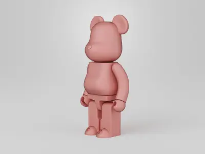 Bearbrick 280mm Move 3D print model