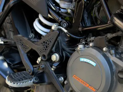 KTM 250-390 ADVENTURE FOOT COVER HEEL GUARD 3D print model