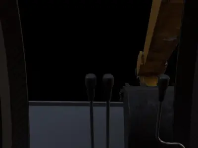 JCB excavator  3D model