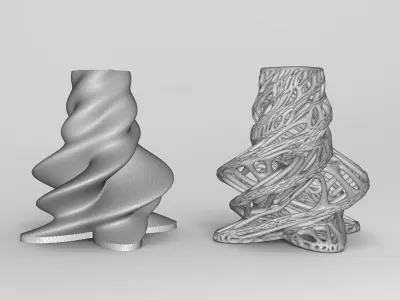 Vase Voronoi 86 3D print model