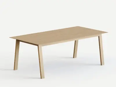 Dining tables TAI PO Archipelago 3D model