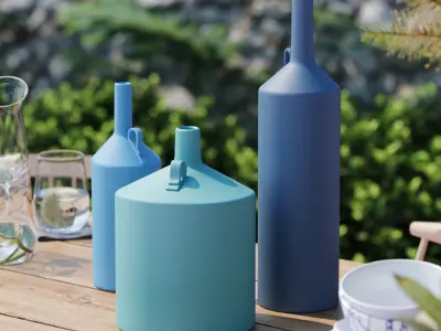 Decorative Vase Xhanti 3D model