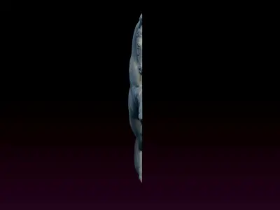 horse  3D print model