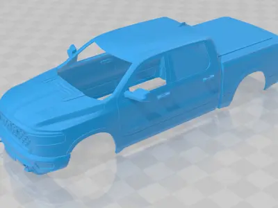 RAM 1500 2025 - Body Car STL Model 3D print model