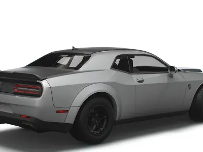 Dodge Challenger SRT Demon 170 LC 2023 3D model