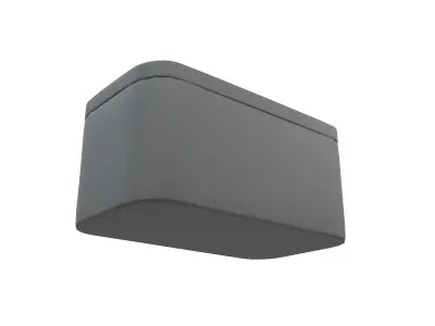 Tissue Box v1 003 Low-poly 3D model