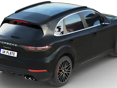 Porsche Cayenne S 2019 3D model