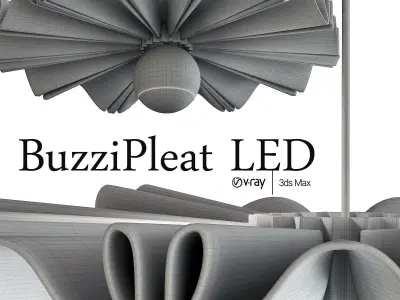 BuzziPleat LED 3D model