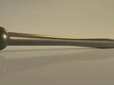 SPORT---BASEBALL---Bat baseball bat Low-poly 3D model